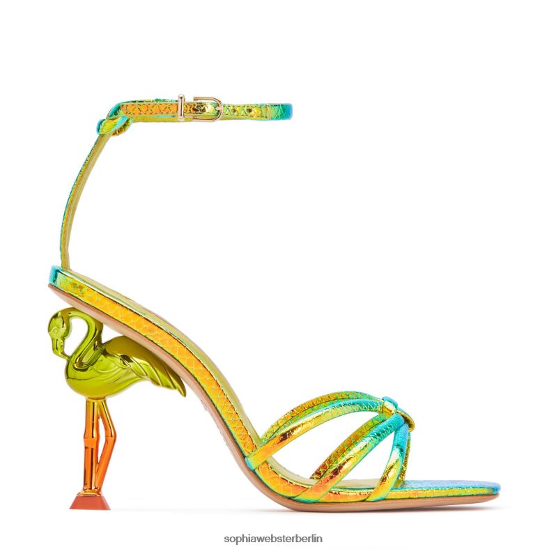 Sophia Webster Flo Flamingo-Sandale Frauen F6T6HR15 Schuhwerk