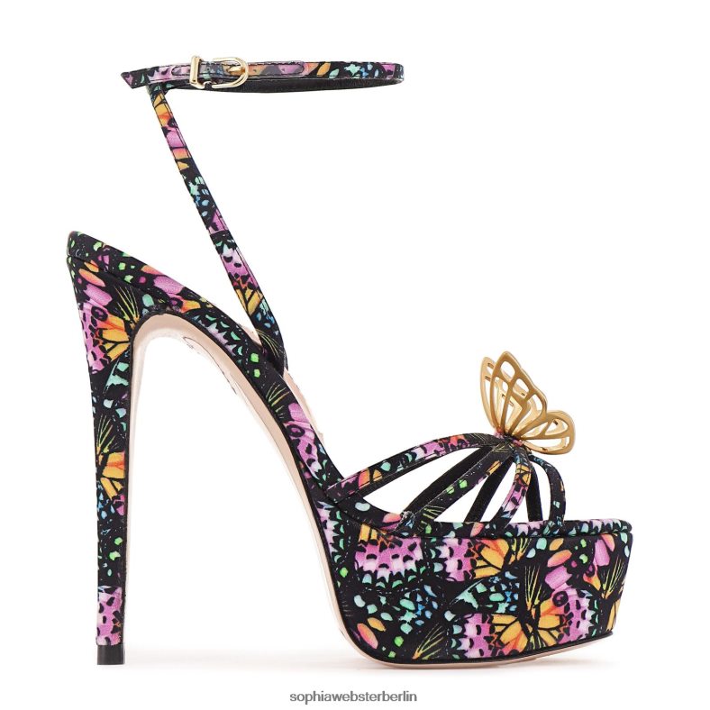 Sophia Webster Mariposa-Plateausandale Frauen F6T6HR57 Schuhwerk