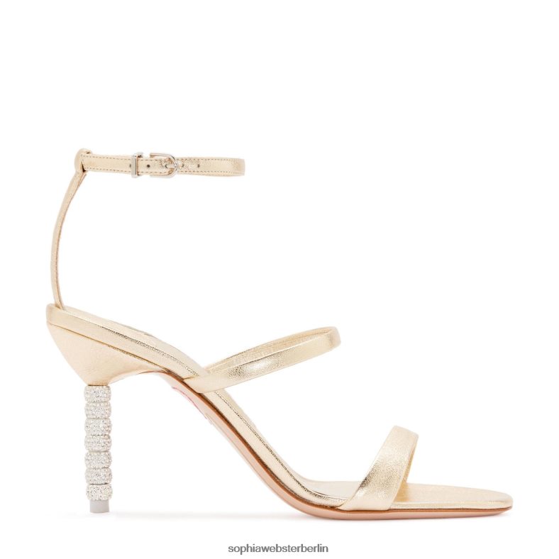 Sophia Webster Mittelhohe Sandale aus Rosalind-Kristall Frauen F6T6HR46 Schuhwerk