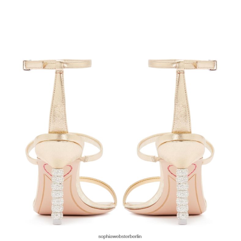 Sophia Webster Mittelhohe Sandale aus Rosalind-Kristall Frauen F6T6HR46 Schuhwerk