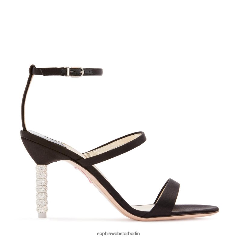 Sophia Webster Mittelhohe Sandale aus Rosalind-Kristall Frauen F6T6HR53 Schuhwerk