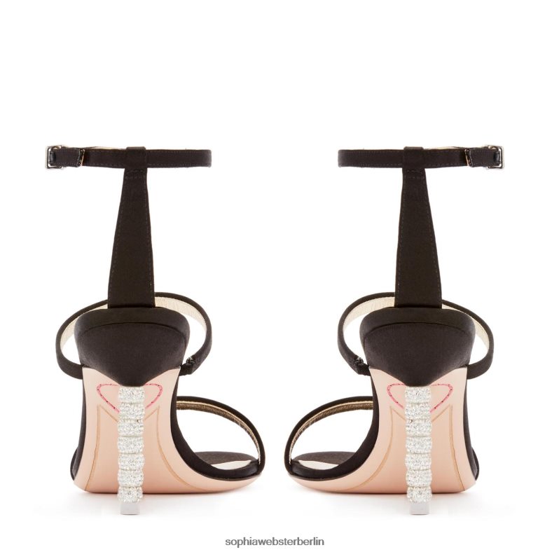 Sophia Webster Mittelhohe Sandale aus Rosalind-Kristall Frauen F6T6HR53 Schuhwerk