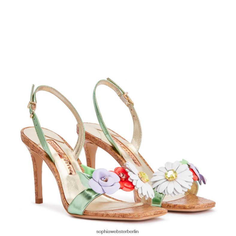 Sophia Webster Mittelhohe Wildblumen-Sandale Frauen F6T6HR26 Schuhwerk