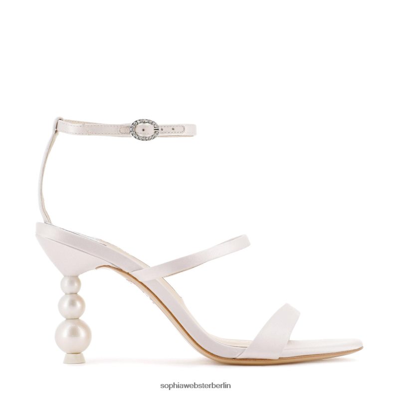 Sophia Webster Rosalind Pearl Mid Sandale Frauen F6T6HR71 Schuhwerk