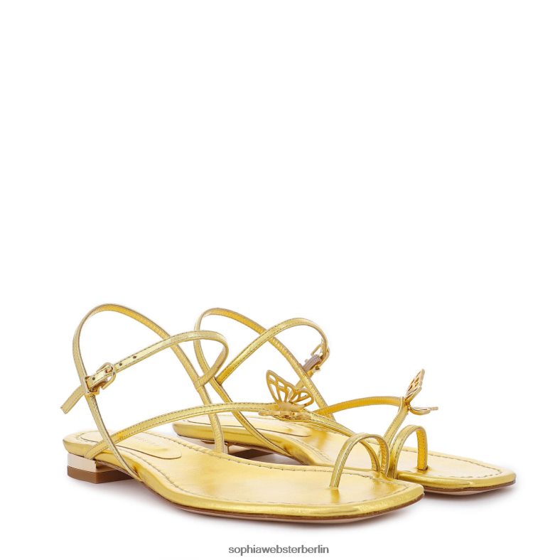 Sophia Webster Flache Mariposa-Sandale Frauen F6T6HR87 Schuhwerk