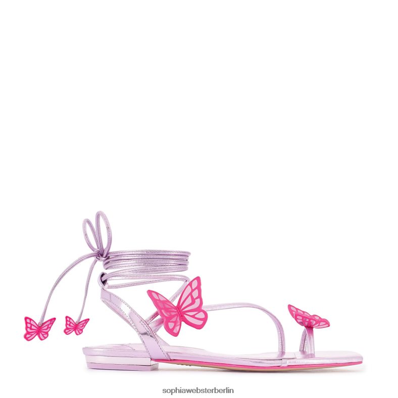 Sophia Webster Vanessa flache Sandale Frauen F6T6HR13 Schuhwerk